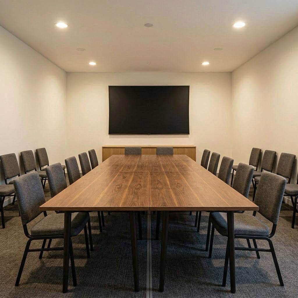 总部职能团队写字楼办公的办公区环保材料为何会在会议预约冲突时暴露短板